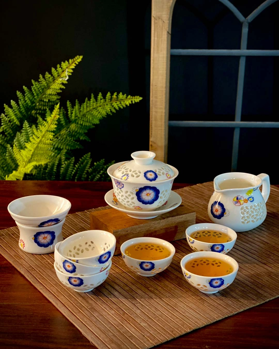 Oriental Ceremonial Tea Set