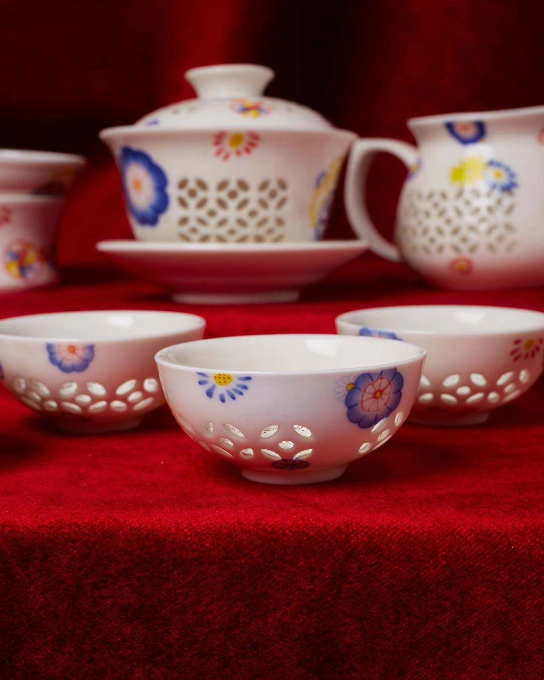 Oriental Ceremonial Tea Set