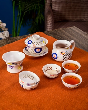 Oriental Ceremonial Tea Setmodern kitchen decor ,kitchen dinner set ,dinnerware 