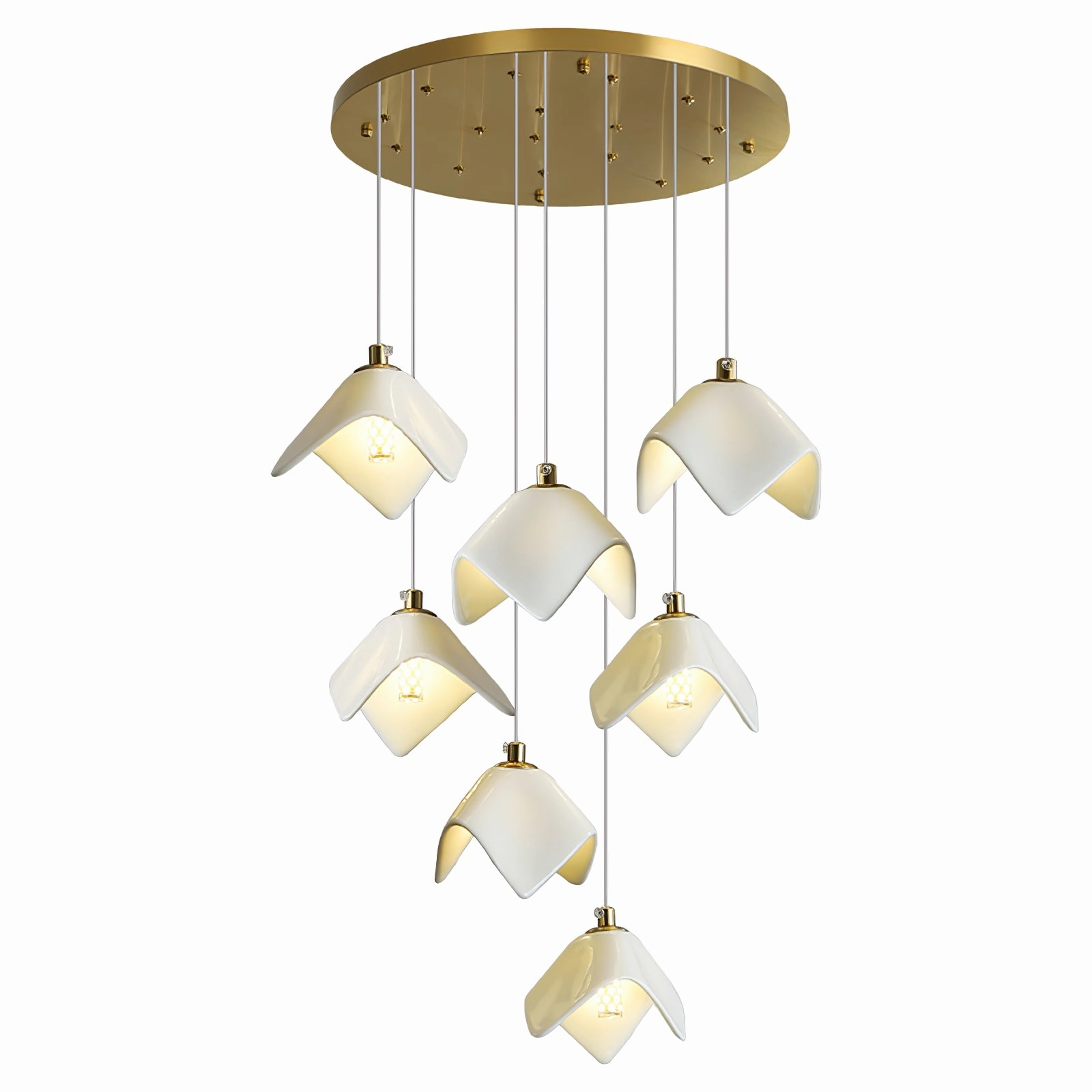 Orlani Cascade Stairs Chandelier