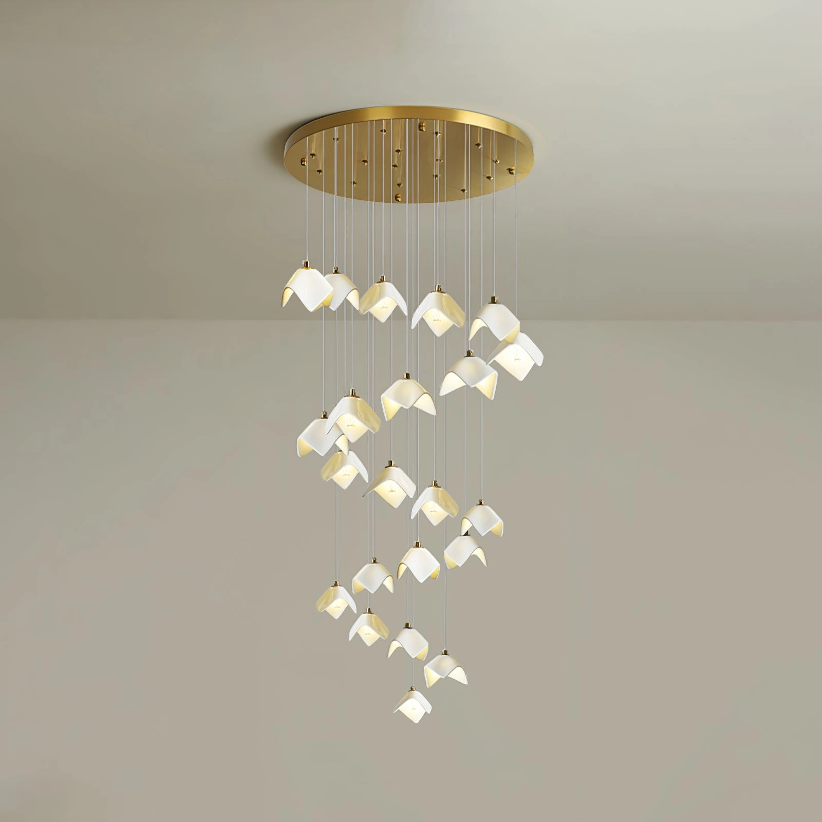 Orlani Cascade Stairs Chandelier