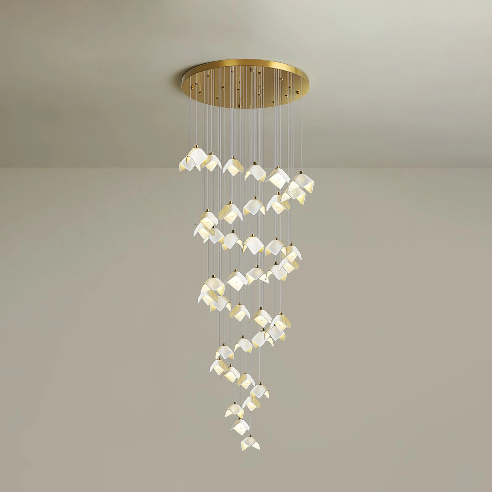 Orlani Cascade Stairs Chandelier