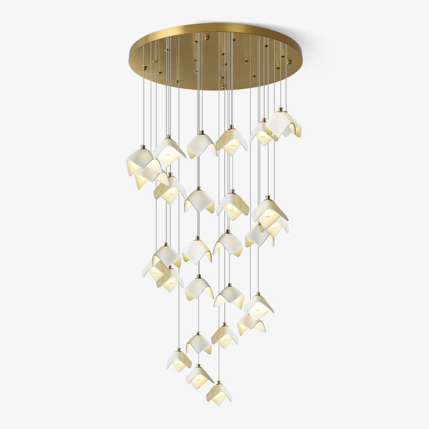 Orlani Cascade Stairs Chandelierrustic chandelier,bedroom chandelier 