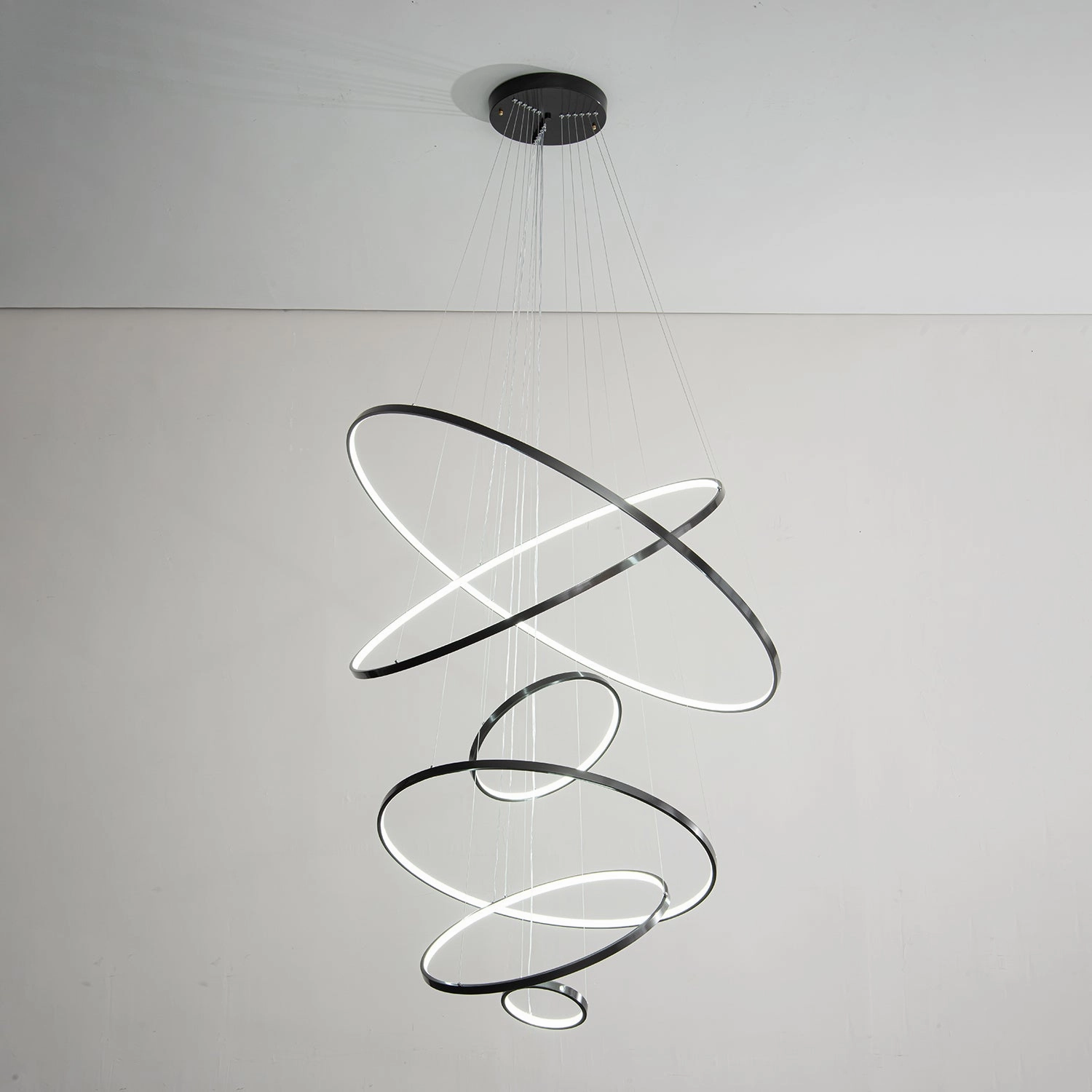 Orrery Rings Chandelier
