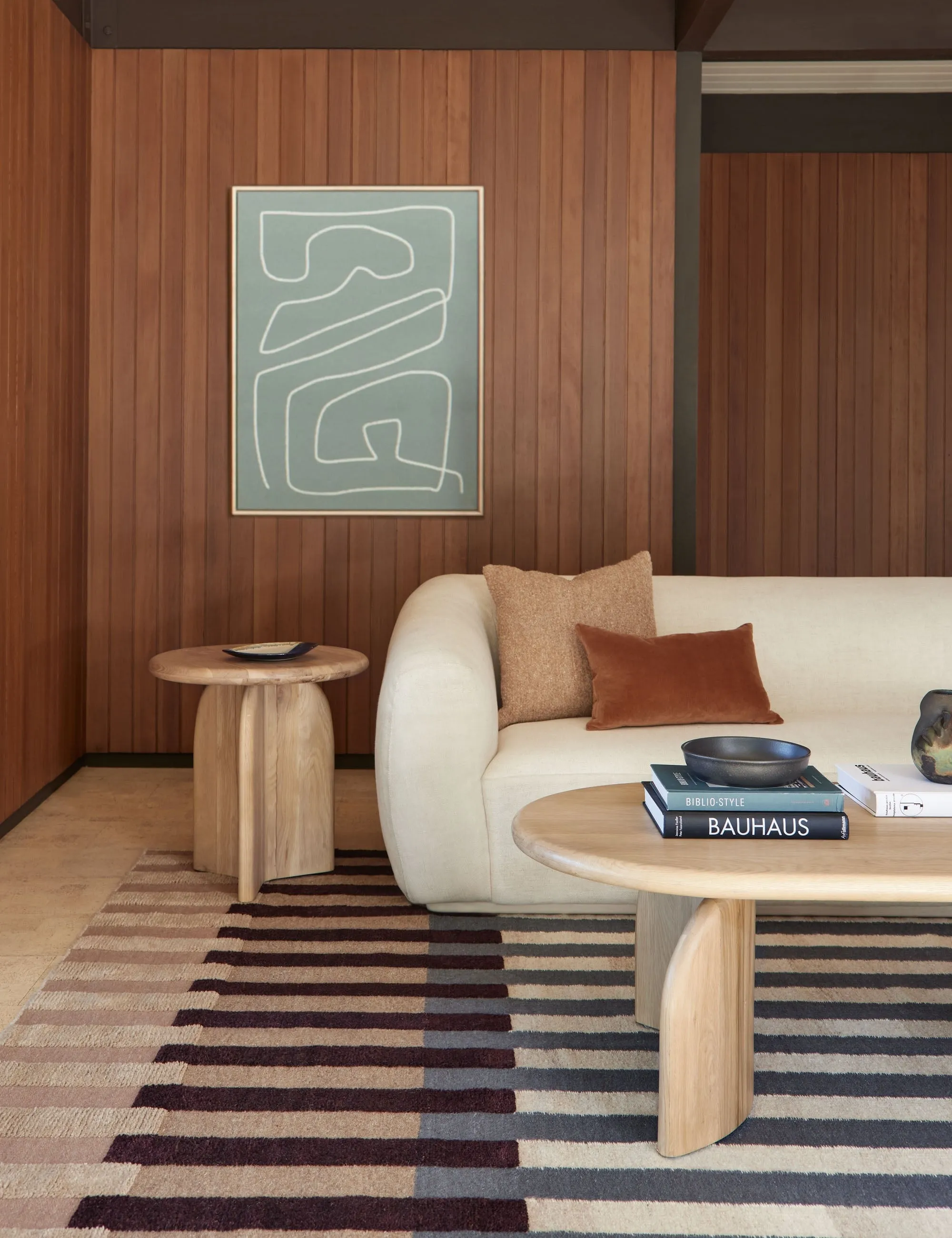 Otti Hand-Knotted Wool Rug by Nina Freudenbergermodern color block patchwork rug