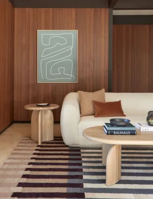 Otti Hand-Knotted Wool Rug by Nina Freudenbergermodern color block patchwork rug