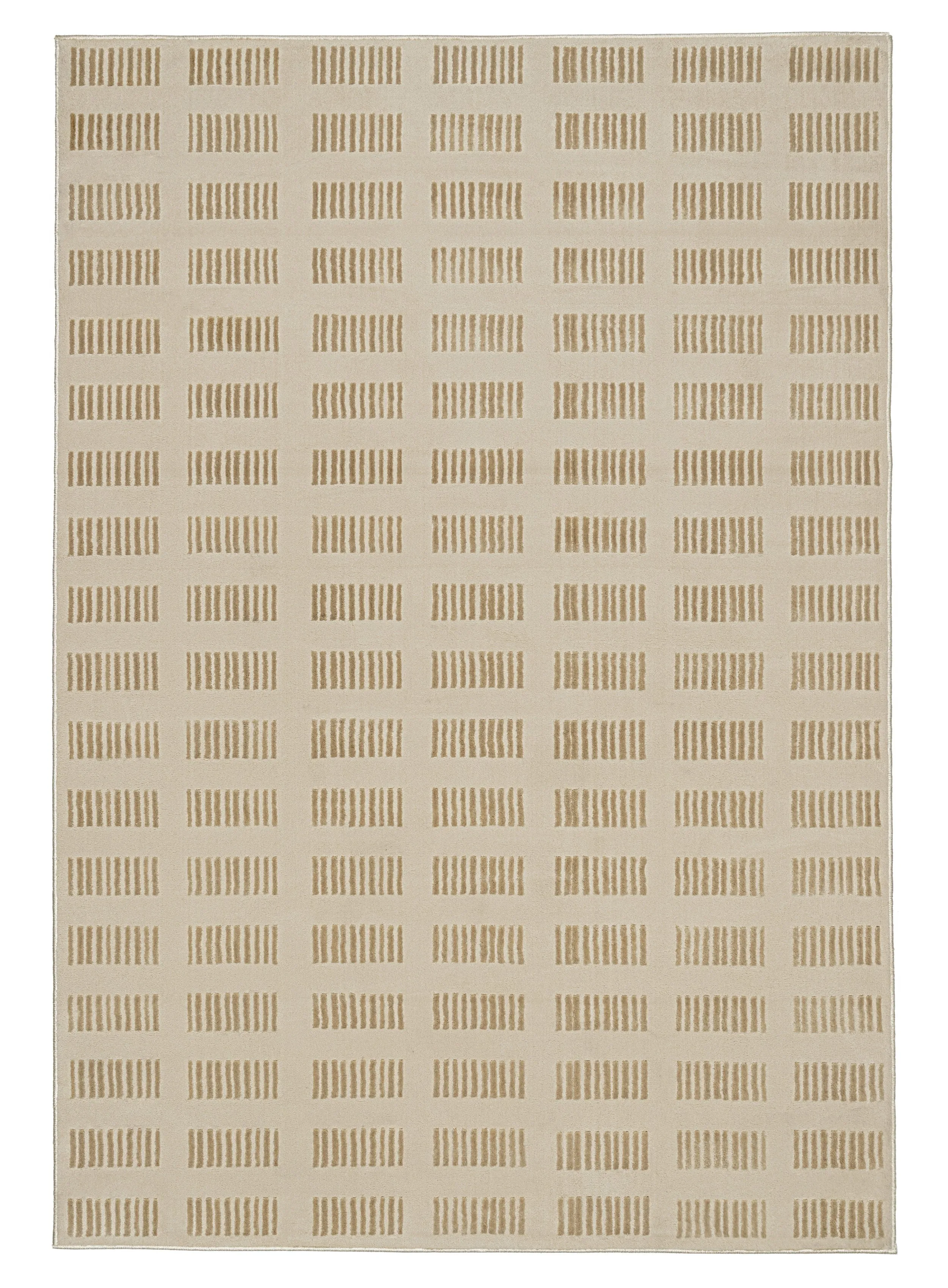 Ouargia Textured Geometric Neutral Washable Rugmodern color block patchwork rug