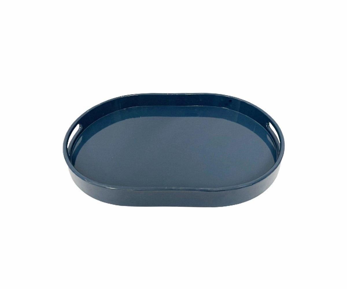 Oval Lacquer Traynordic style desktop ornaments