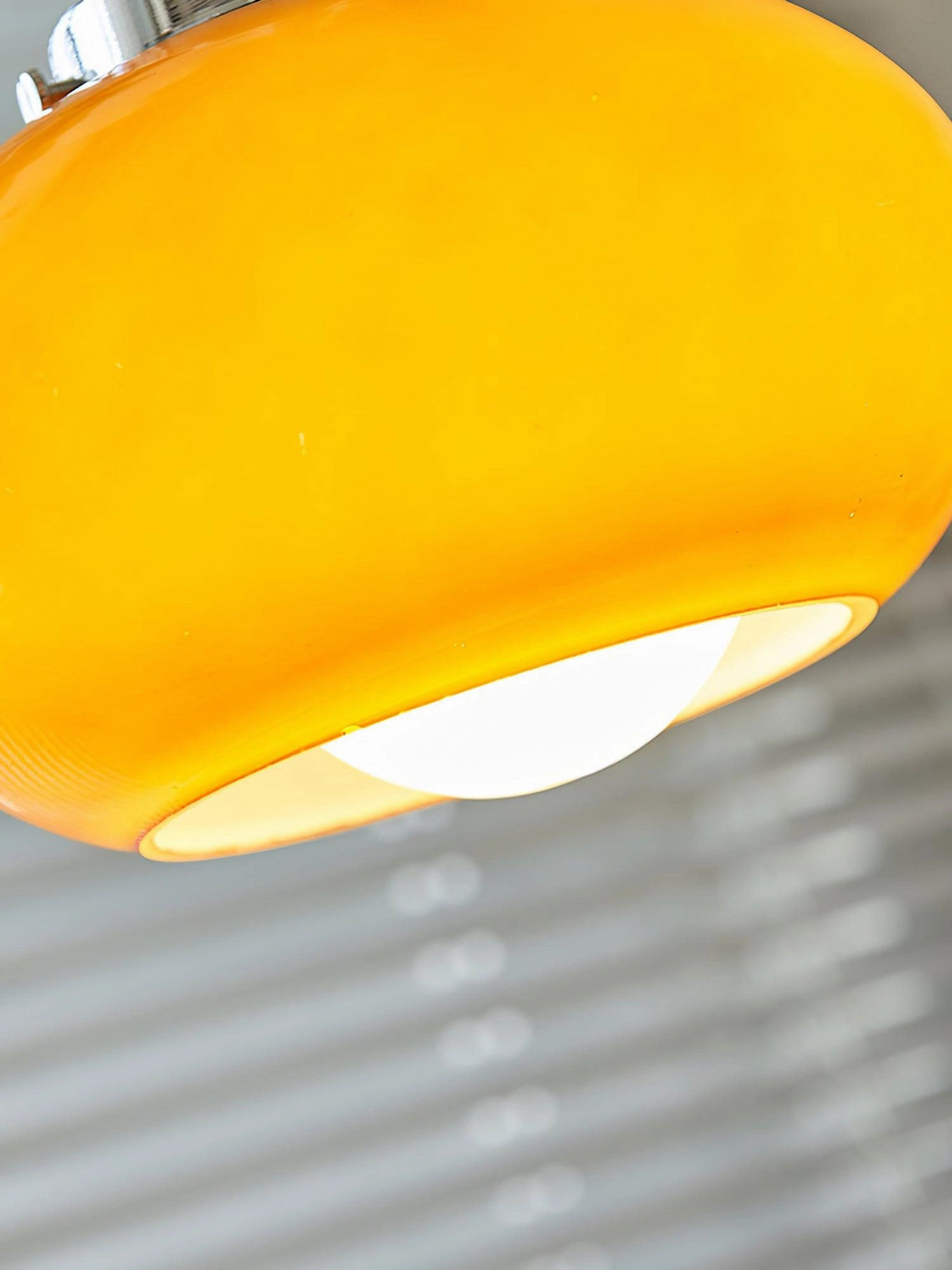Oval Persimmon Pendant Light