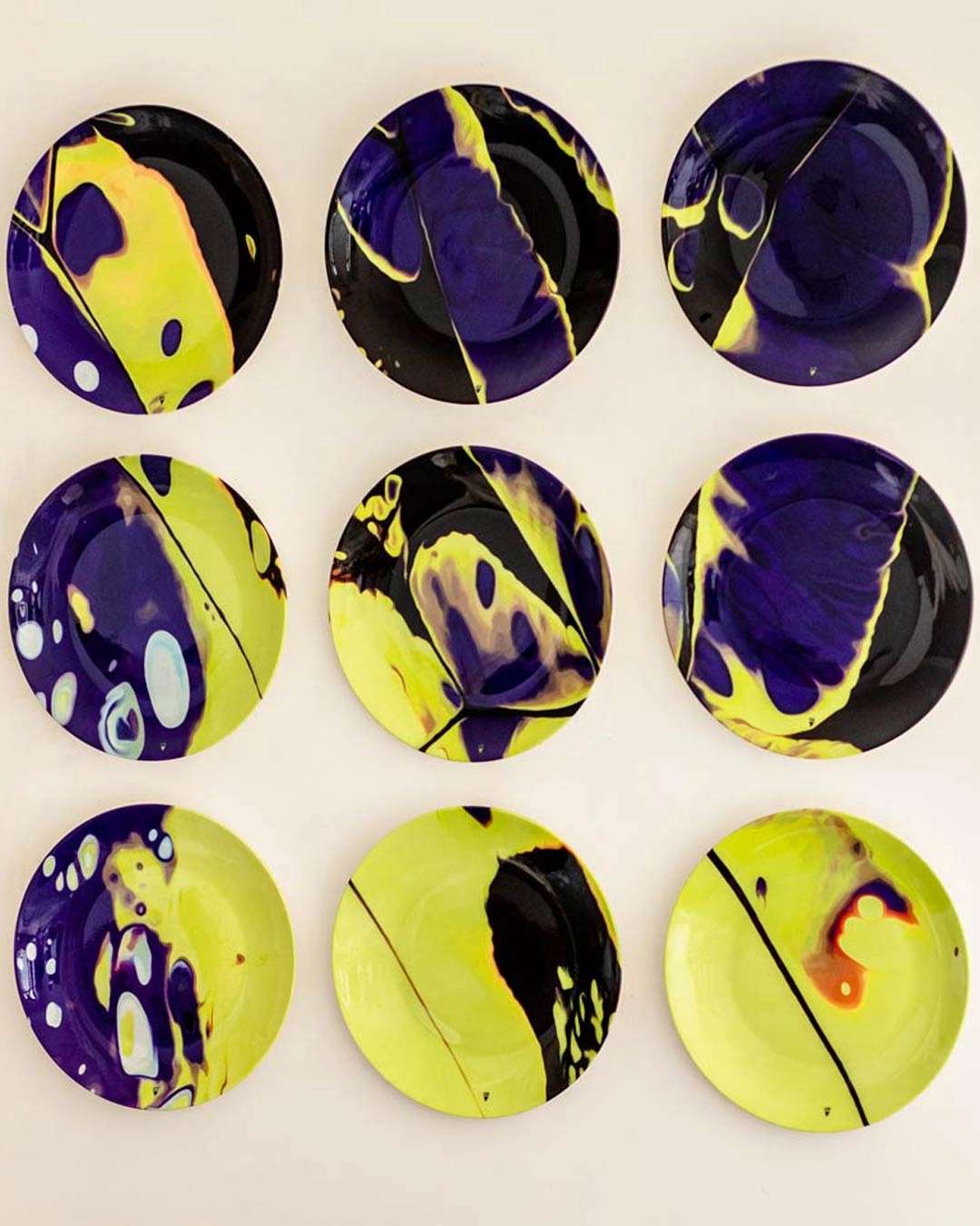 Palette 9-Plate Wall Collage