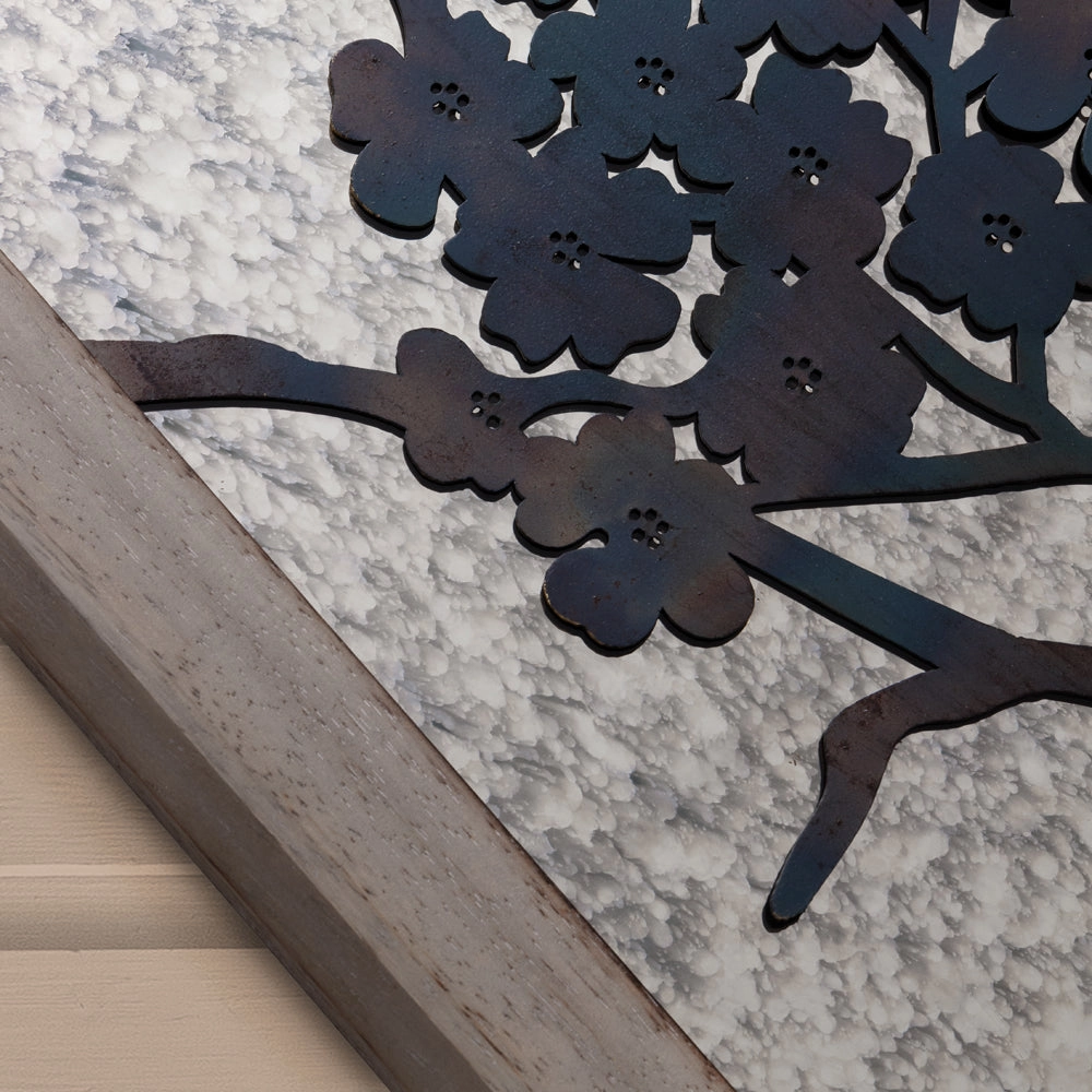 Paloma Antique Mirror Weathered Oak
