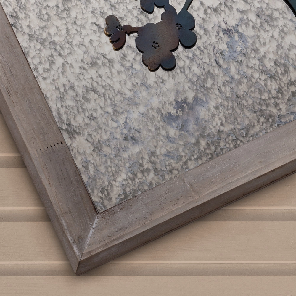 Paloma Antique Mirror Weathered Oak