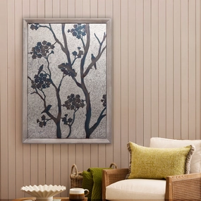 Paloma Antique Mirror Weathered Oakmodern home decor ,home decor for bedroom 