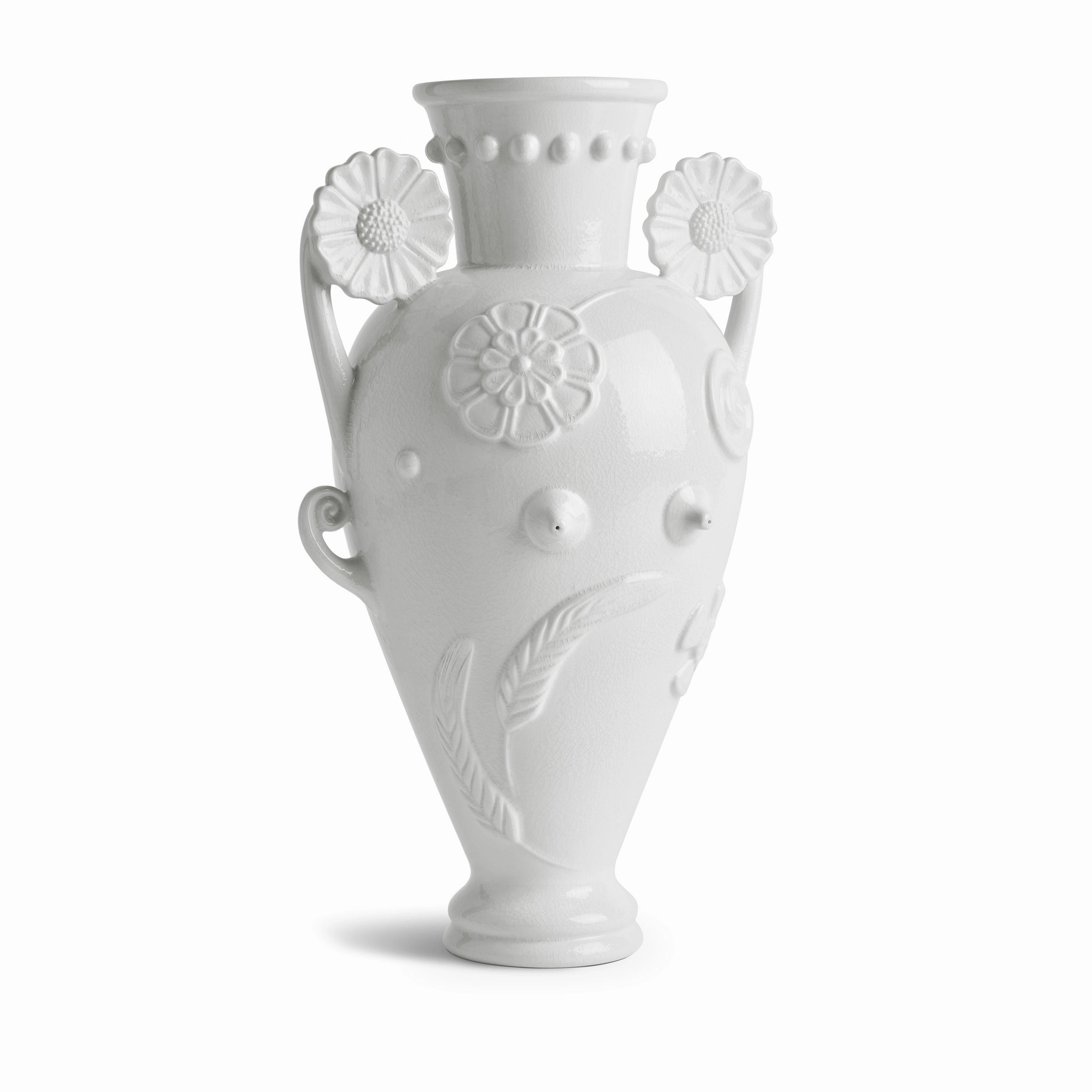 Pantheon Persephone Amphora - White