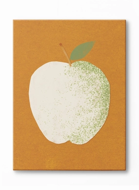 Paper Cut Apple, Canvasindoor decorative canvas print