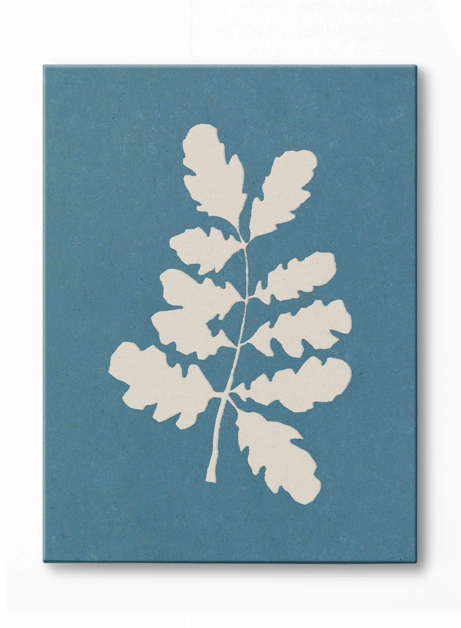 Papercut Oak Branch, Canvasindoor decorative canvas print