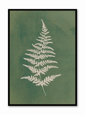 Papercut Wood Fern, Posterpop culture themed posters