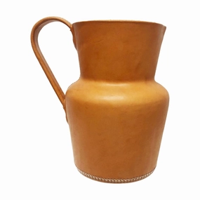 Paraguayan Leather Carafenordic style desktop ornaments