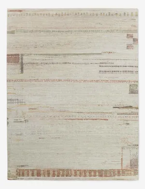 Parr Hand-Knotted Wool Rugmodern color block patchwork rug