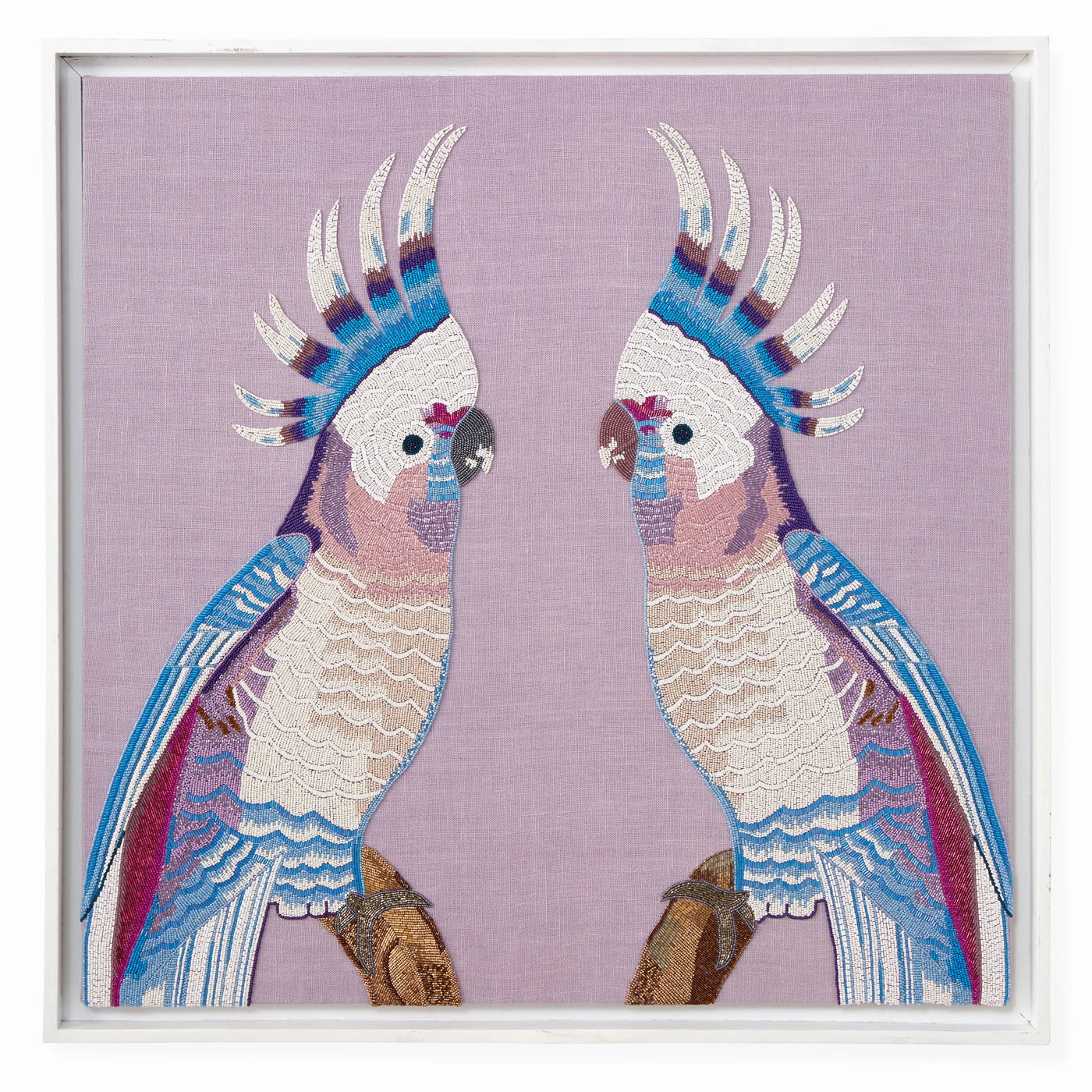 Parrots Beaded Artnordic style wall decor