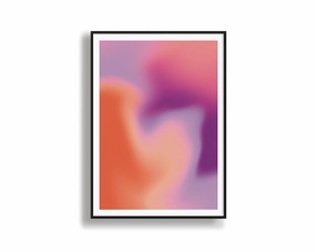 Pastel Wave Gradientmodern abstract painting decor
