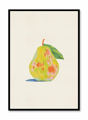 Pastels Pear, Posterpop culture themed posters