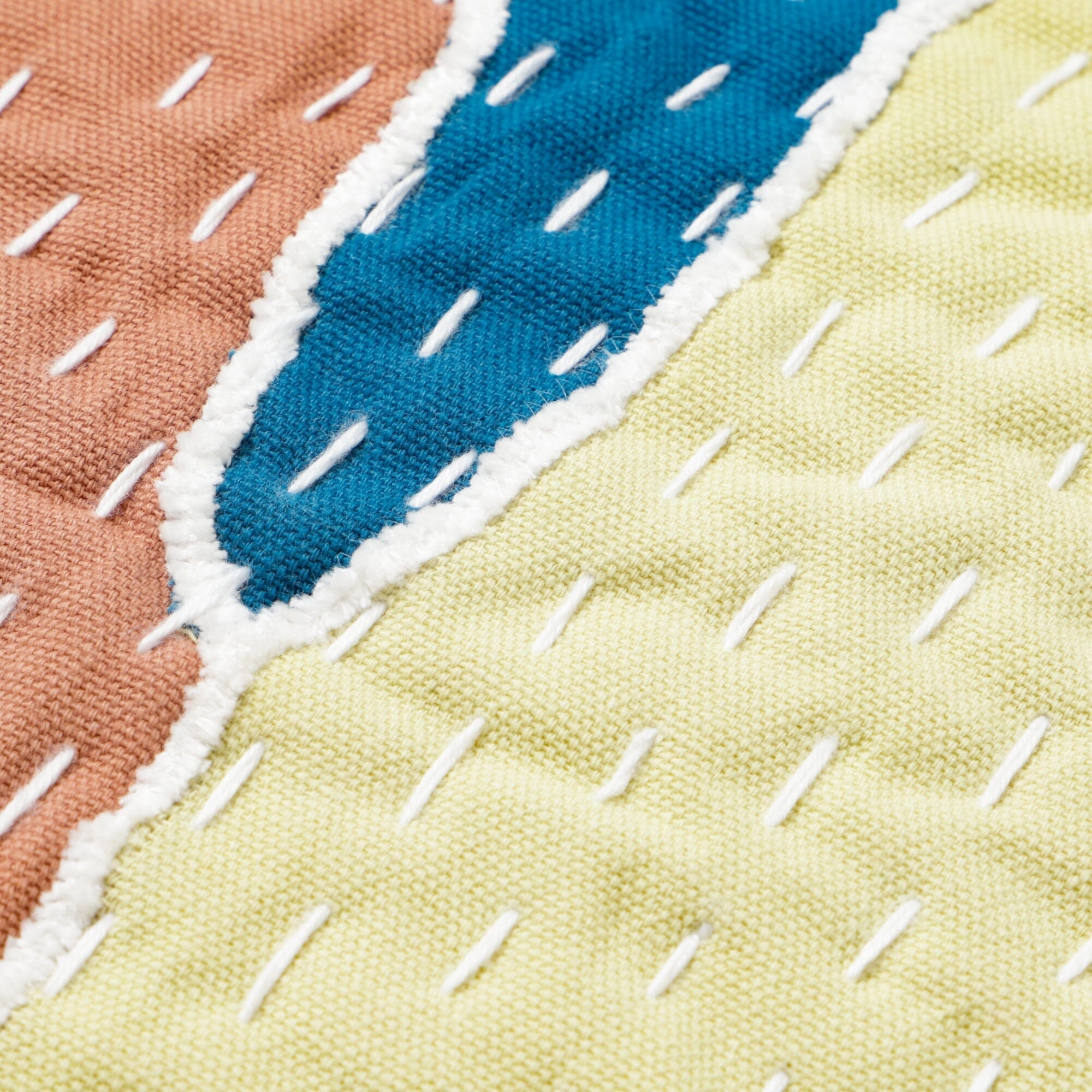 Patchwork Emb Cushion Cover 450 X 450 Multi