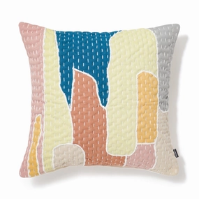 Patchwork Emb Cushion Cover 450 X 450 Multibedding sets ,throw blankets 