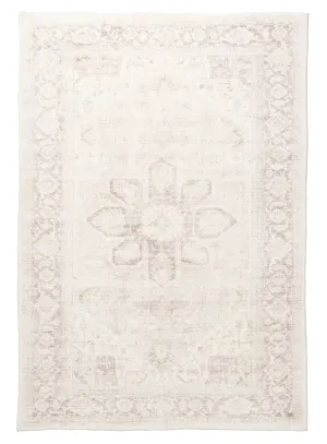 Patina Cream and Beige Distressed Washable Rug *NO RETURNS UNLESS FAULTYmodern color block patchwork rug