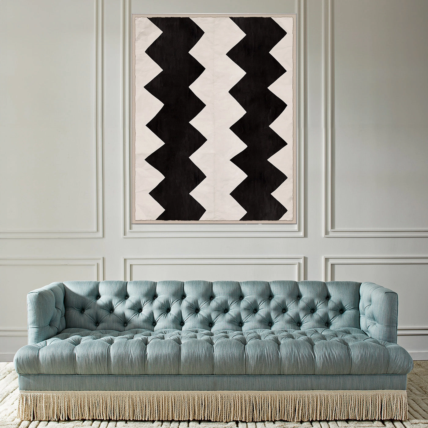 Paule Marrot, Black and White Abstract 5