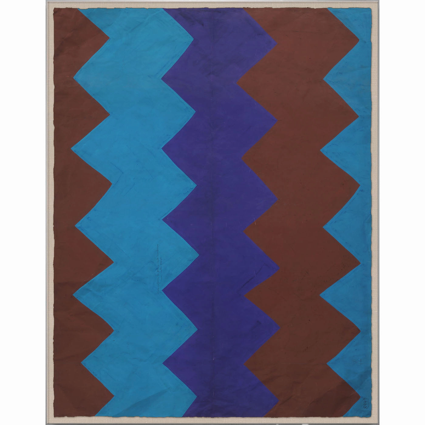 Paule Marrot, Blue Brownnordic style wall decor