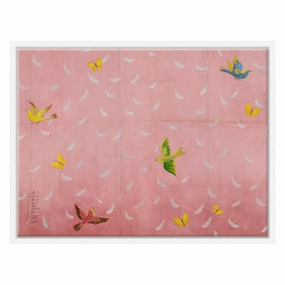 Paule Marrot, Feathers (Var. 3)nordic style wall decor