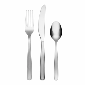 Paulina Satin Mirror 6 Piece Flatware Seteco-friendly bamboo fiber tableware set 