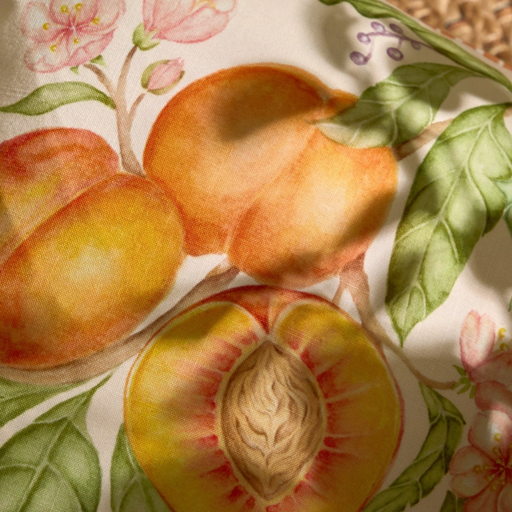 Peach Harvest Printed Outdoor Cushion Orange