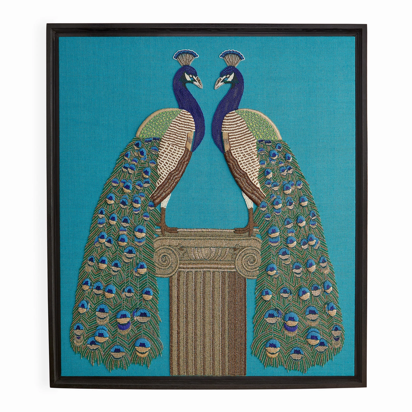 Peacock Beaded Artnordic style wall decor