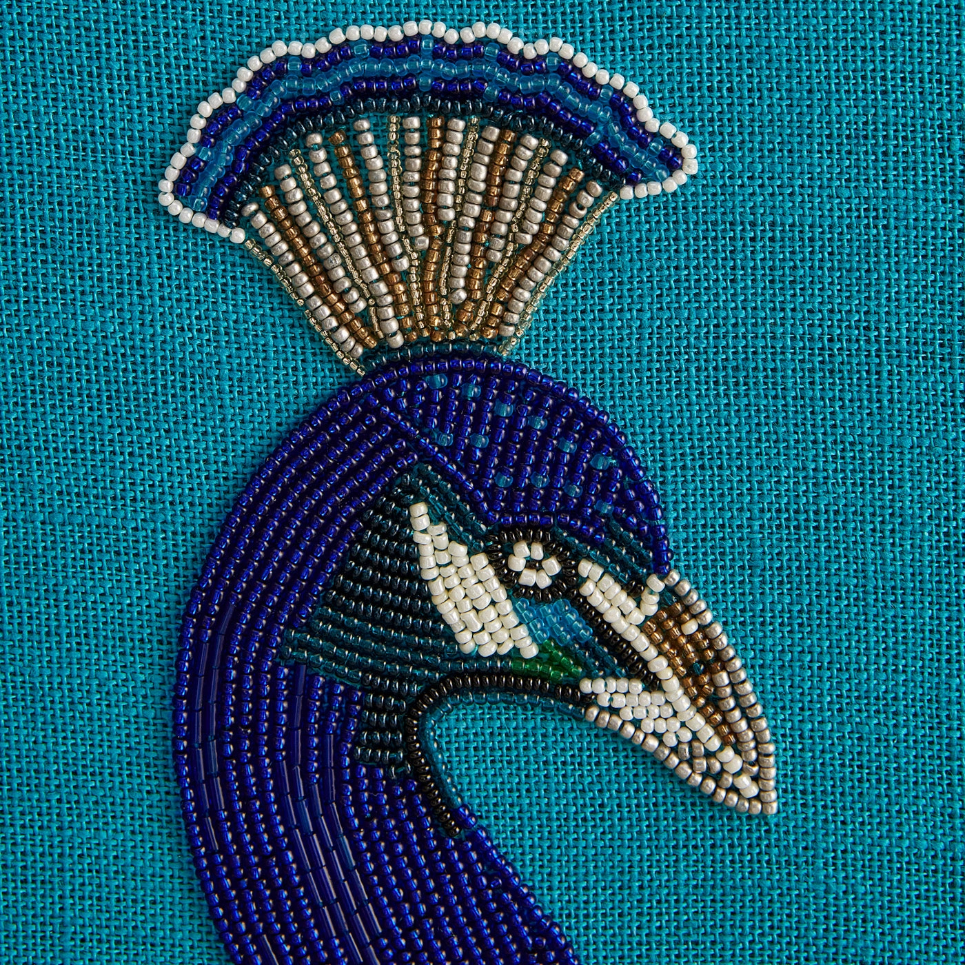 Peacock Beaded Art