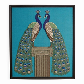 Peacock Beaded Artnordic style wall decor
