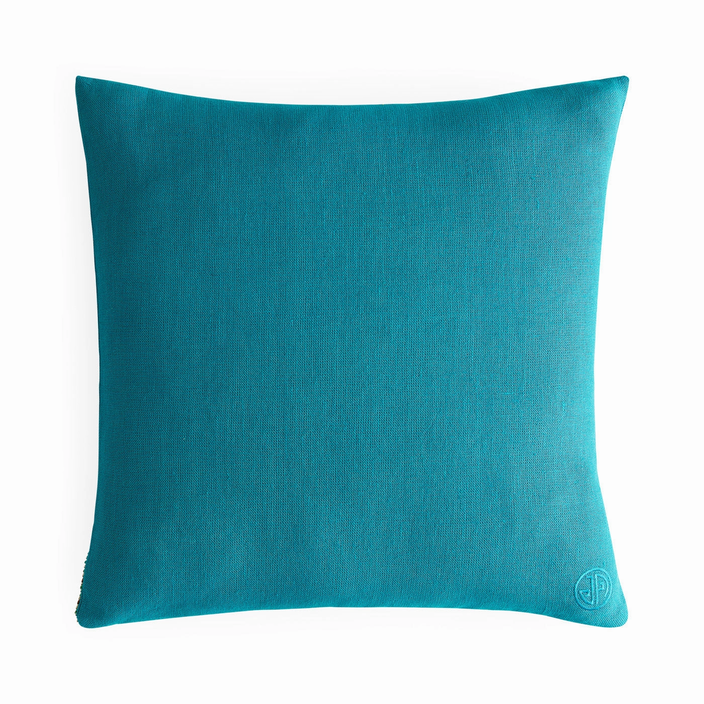 Peacock Beaded Pillow