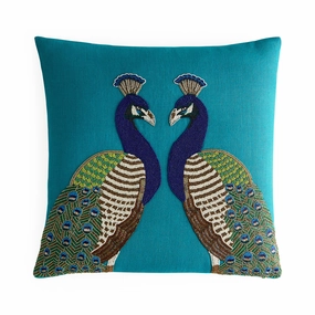Peacock Beaded Pillowbedding sets ,throw blankets 