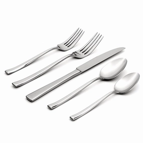 Pearce 20 Piece Flatware Seteco-friendly bamboo fiber tableware set 