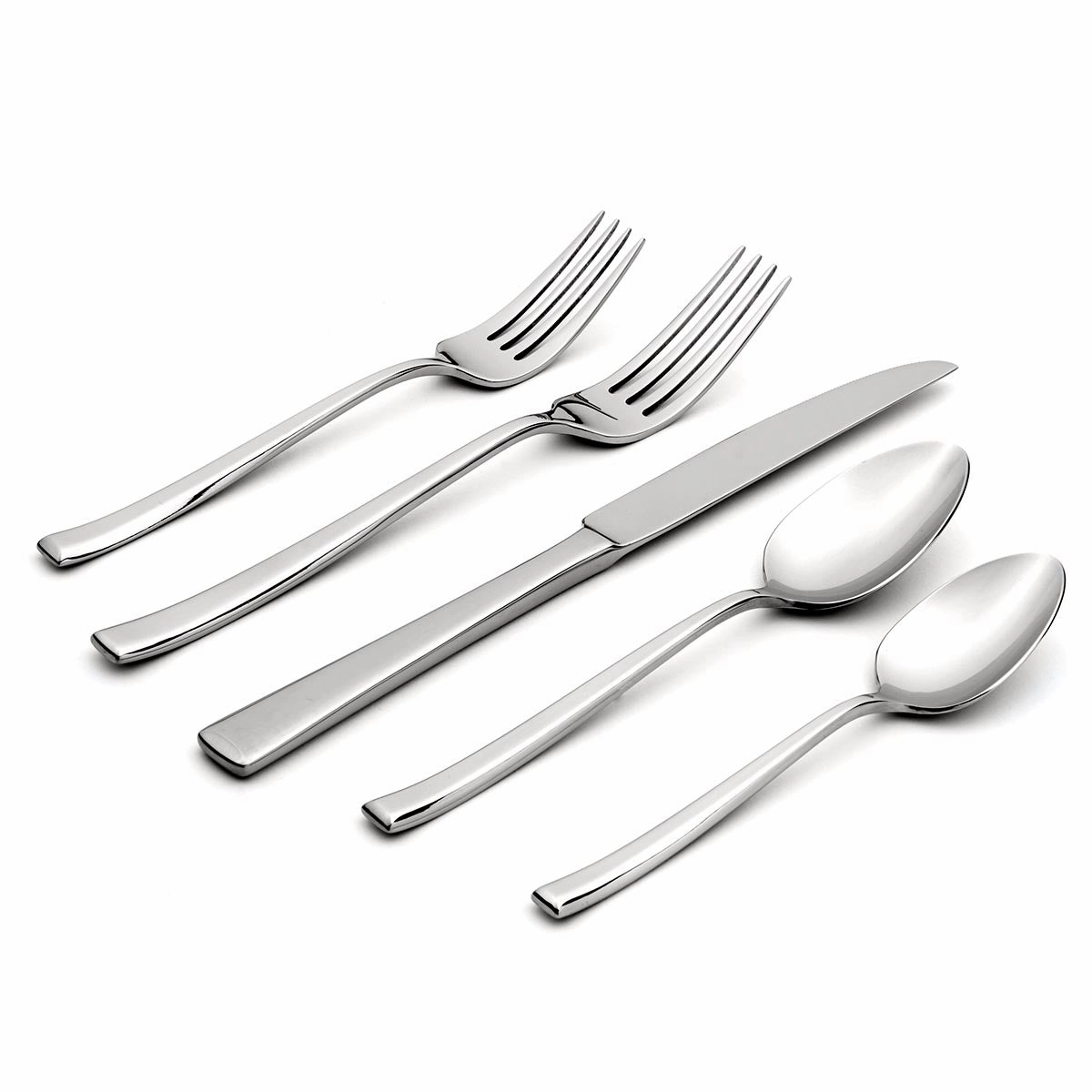 Pearce 20 Piece Flatware Seteco-friendly bamboo fiber tableware set 