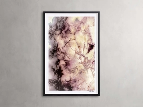 Peony Universe Framed Printnordic style wall decor