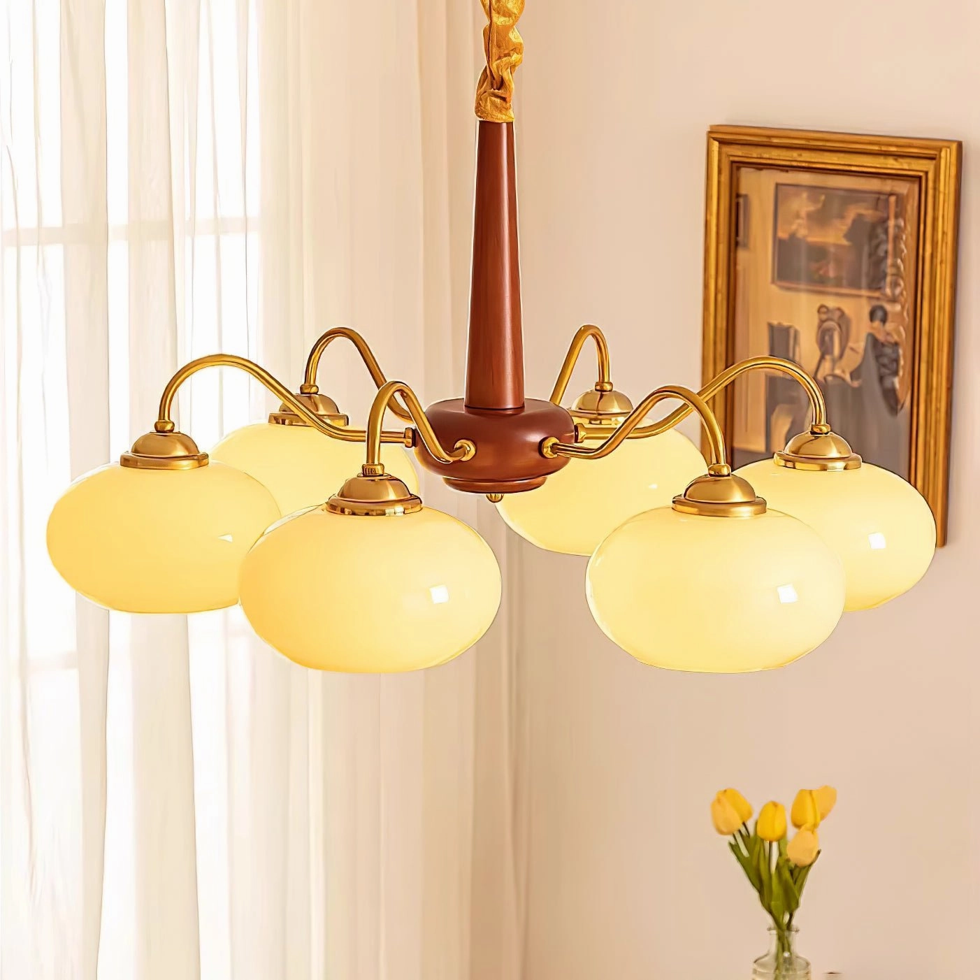 Persimmon Chandelier