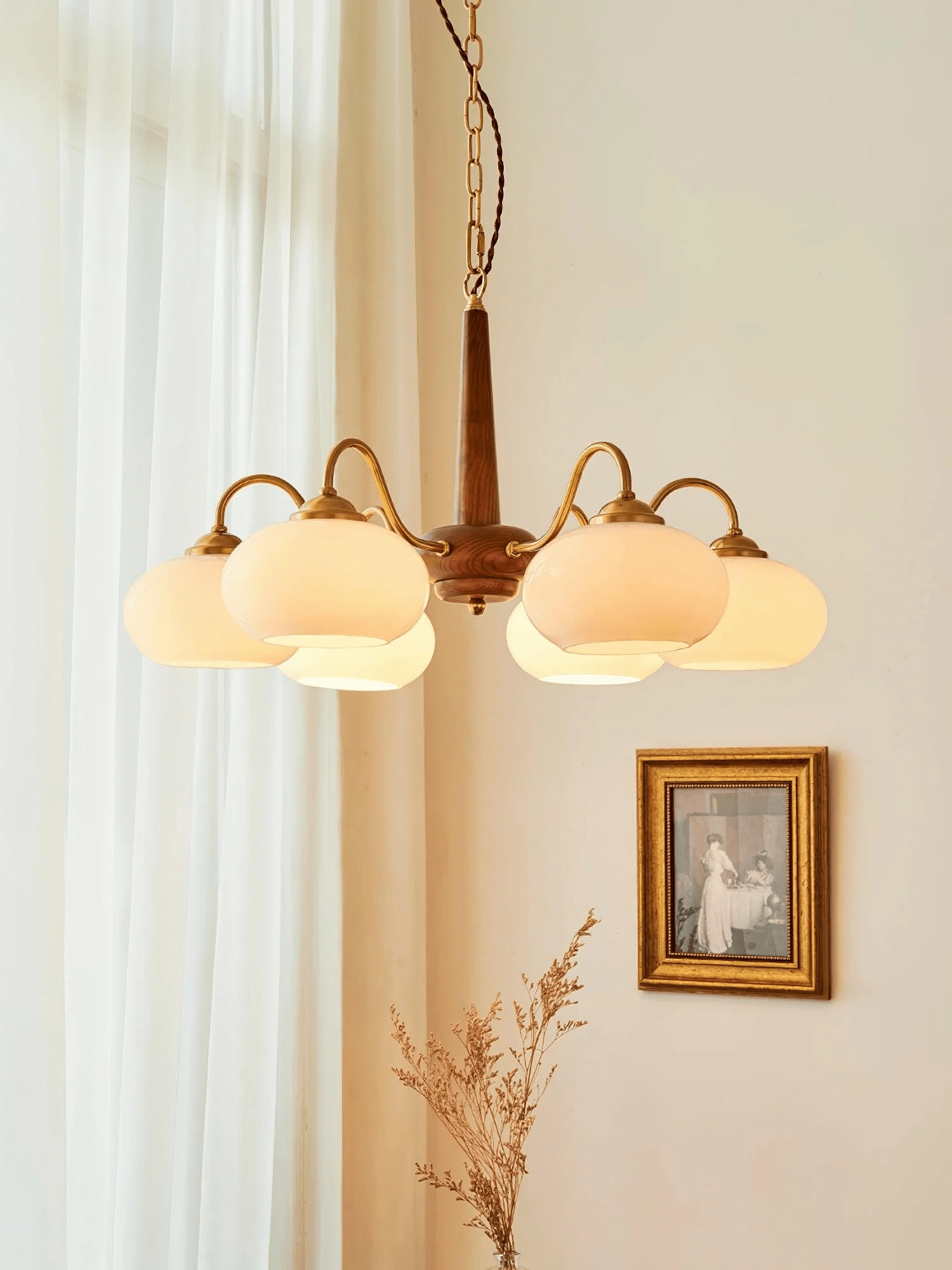 Persimmon Chandelier