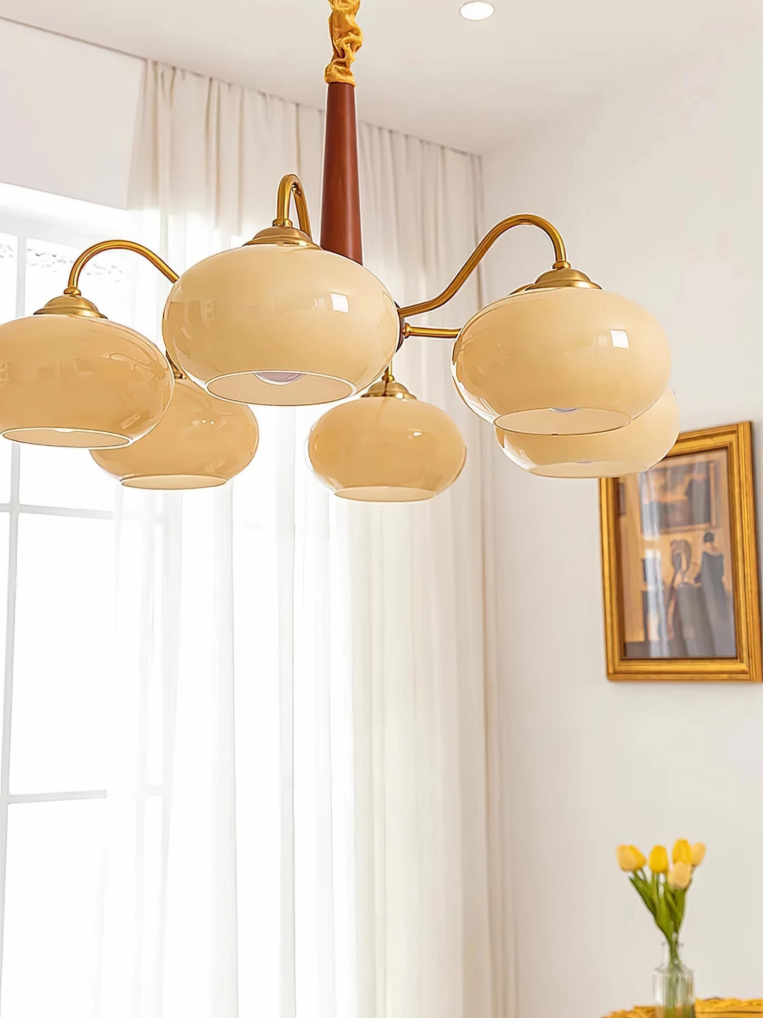 Persimmon Chandelier