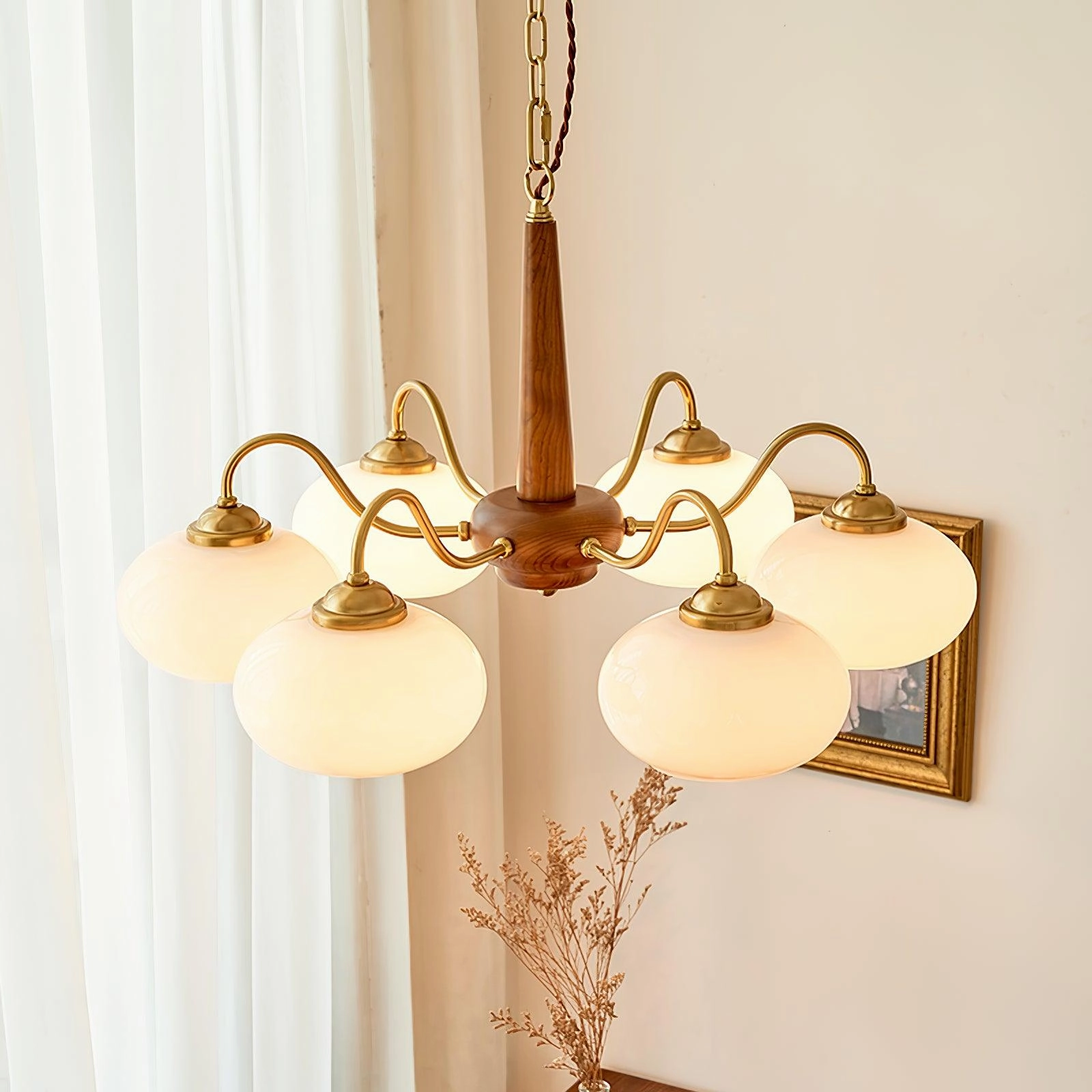 Persimmon Chandelier