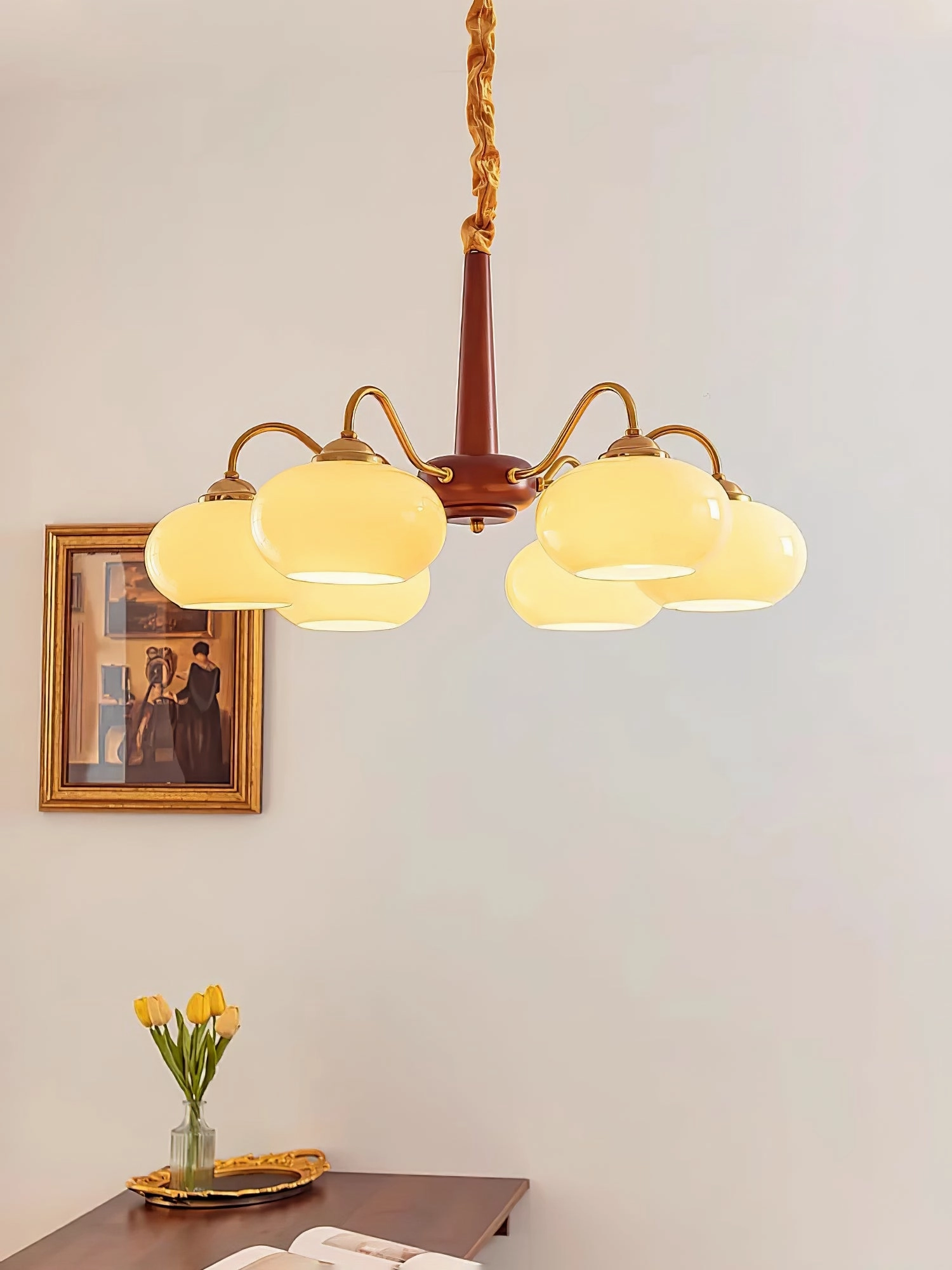 Persimmon Chandelier