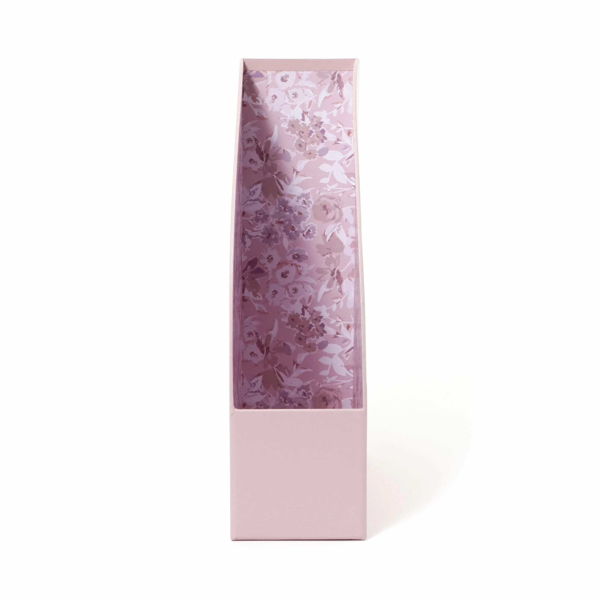 Petite Magazine Holder Flower Pink