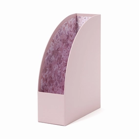 Petite Magazine Holder Flower Pinkhome decor ,wall decor 
