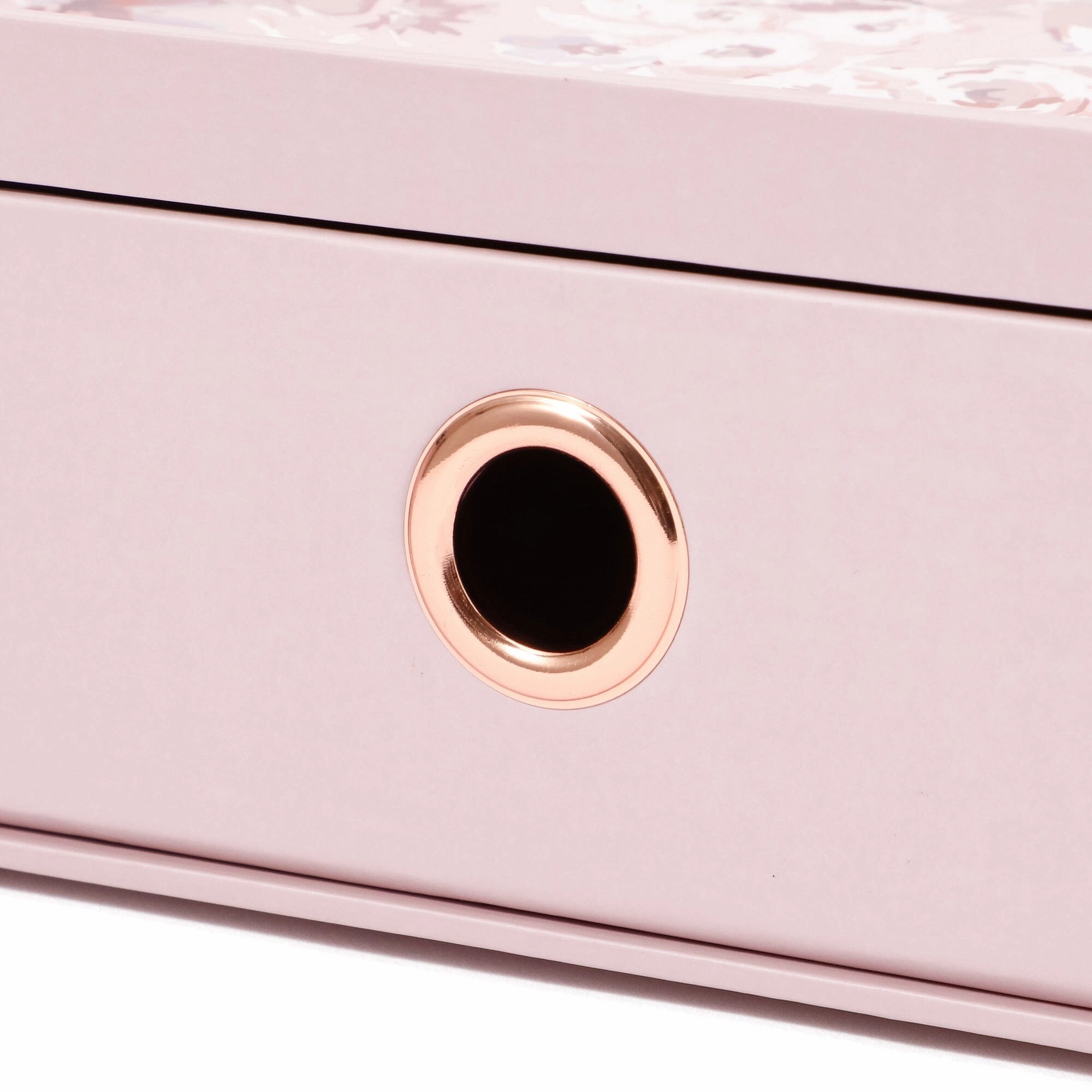 Petite Stationery Box Flower Pink